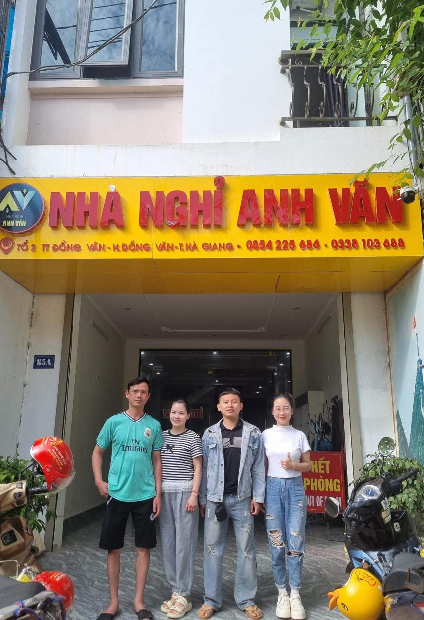 Nha Nghi Anh Van Dong Van  Exterior foto